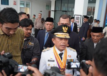 100 Hari Kerja Al Haris - Abdullah Sani Pastikan Ketersediaan Komoditi Pangan dan Penyelesaian Batas Wilayah. (Foto : ist)