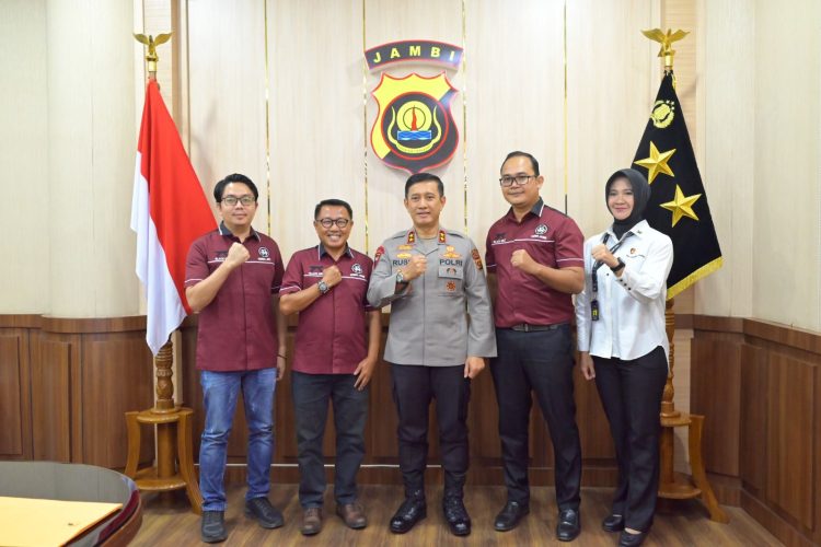 Kapolda Terima Silaturahmi INKANAS Jambi. (Foto : ist)