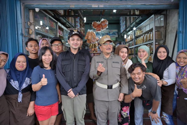 Respon Keluhan Masyarakat, Maulana : Pasar denyut nadi perekonomian, aktivitasnya harus dipermudah. (Foto : ist)