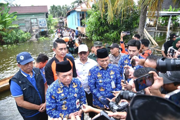 Gubernur Al Haris Apresiasi Pemkot Hadapi Bencana Hidrometeorologi. (Foto : ist)