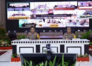 Kapolda Jambi Sampaikan Commander Wish. (Foto : ist)