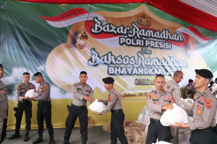 Polda Jambi Gelar Bazar Ramadhan Presisi dan Baksos Ramadhan Bhayangkari. (Foto : ist)