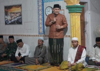 Bupati Merangin dan Istri Safari Ramadhan ke Kampung Halaman. (Foto : ist)