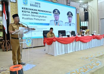 Buka Orientasi PPPK, Wali Kota Maulana Tegaskan Pentingnya ASN Berintegritas dan Berorientasi Pelayanan. (Foto : ist)