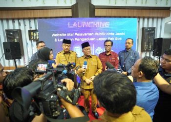 Wali Kota Jambi Luncurkan 'Lapor Pak Bos', Layanan Publik Harus Mudah, Cepat dan Membahagiakan. (Foto : ist)