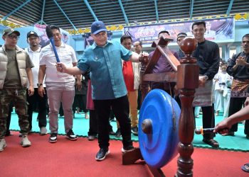 Piala Wali Kota Jambi Cup 2025 Resmi Dibuka, Maulana Dorong Prestasi Pencak Silat ke Level Nasional dan Internasional. (Foto : ist)