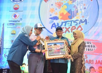 Hari Peduli Autisme dan Pendidikan Nasional 2025, Wali Kota Maulana Tegaskan Inklusivitas Tanggung Jawab Bersama. (Foto : ist)
