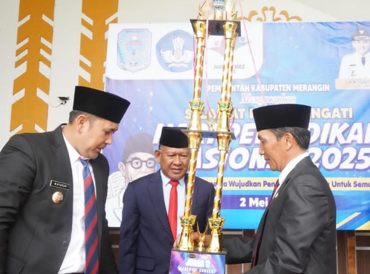 Merangin Juara II Dramband se-Sumatera Hadiah Harganas 2025, Diraih SD  Negeri 253 Bangko. (Foto : ist)