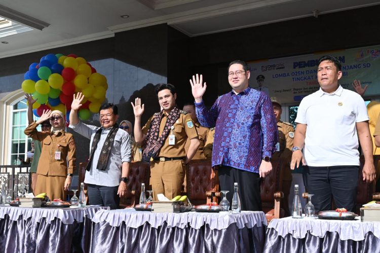 Semarak O2SN dan FLS3N 2025 Kota Jambi : Wujudkan Generasi Berprestasi dan Berkarakter. (Foto : ist)