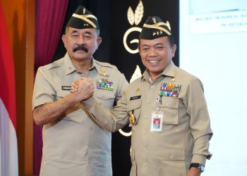Gubernur Al Haris Dikukuhkan Sebagai Anggota Kehormatan PPAD Provinsi Jambi. (Foto : ist)