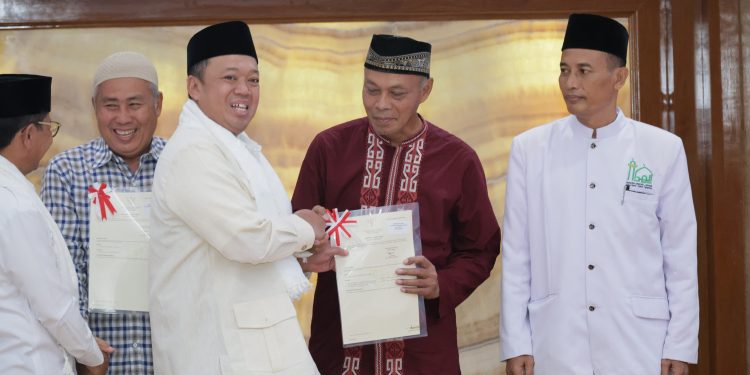 Kementerian ATR/BPN percepat sertifikasi tanah wakaf. (Foto : ist)