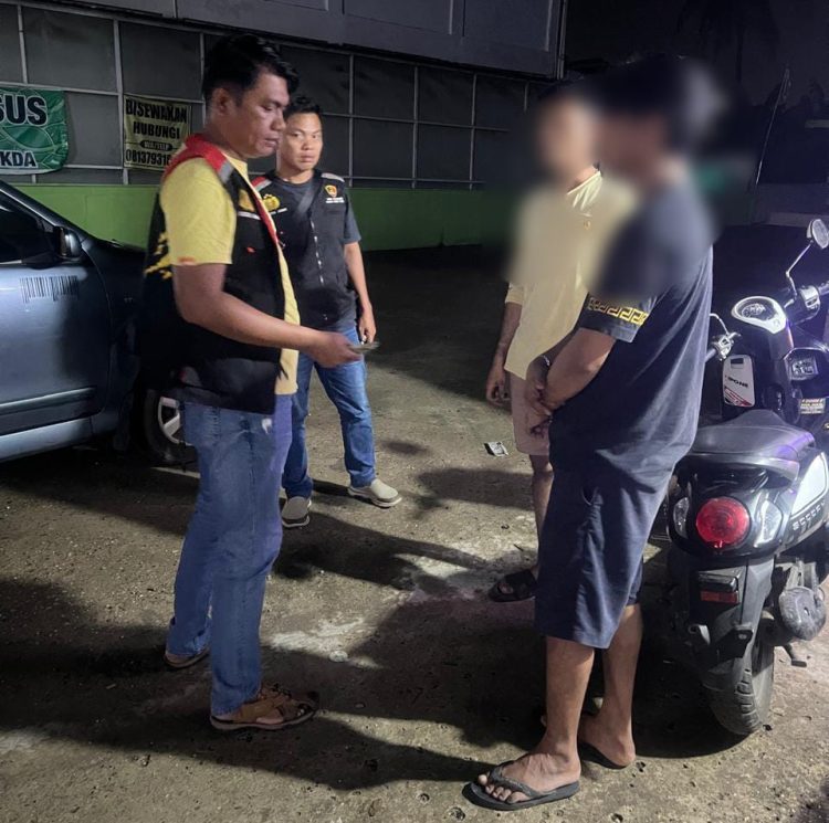 Operasi Pekat II Siginjai Polresta Jambi amankan 2 pelaku pungli. (Foto : ist)