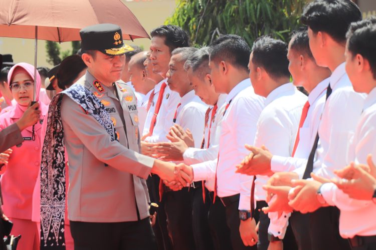 Kapolda Jambi kunker ke Polres Tebo. (Foto : ist)