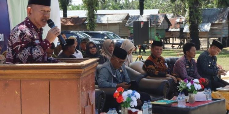 Wabup apresiasi program-program Pemprov Jambi di Merangin. (Foto : ist)