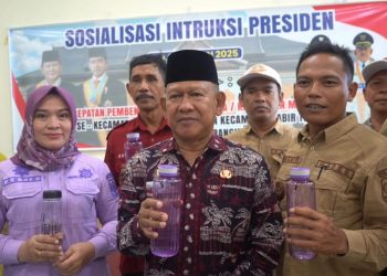 Cegah Sampah Plastik, Tabsel Launching Penggunaan Tumbler. (Foto : ist)