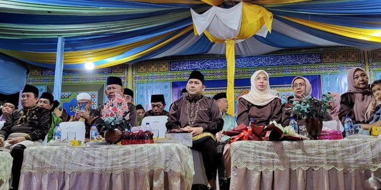 Diguyur Gerimis, Pembukaan MTQ ke-51 Merangin Spektakuler. (Foto : ist)