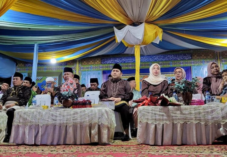 Diguyur Gerimis, Pembukaan MTQ ke-51 Merangin Spektakuler. (Foto : ist)
