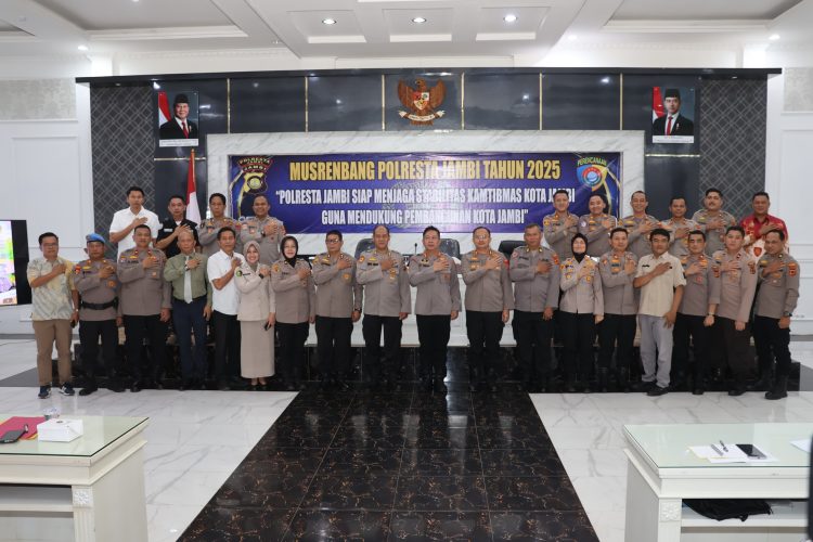 Kapolresta buka Musrenbang Polresta Jambi. (Foto : ist)