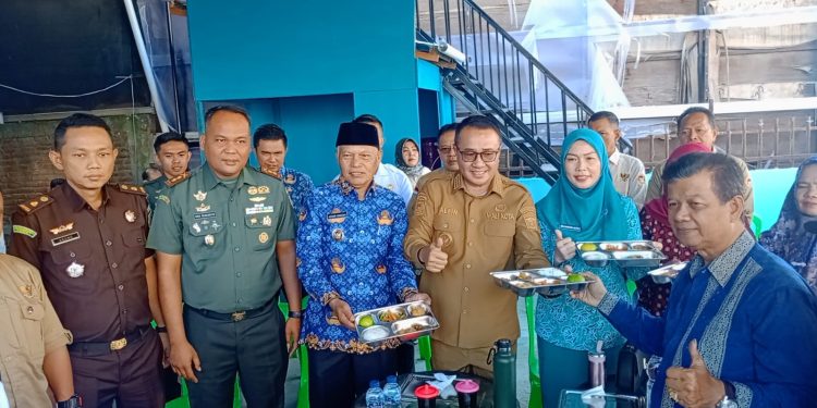 MBG di wilayah Kodim Kerinci sudah dimulai. (Foto : ist)