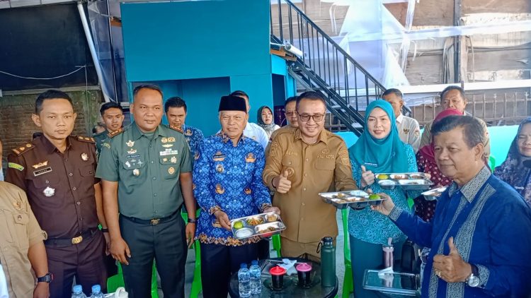 MBG di wilayah Kodim Kerinci sudah dimulai. (Foto : ist)