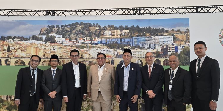Wamenkeu Anggito Abimanyu Pimpin Delegasi RI di Pertemuan Tahunan IsDB 2025 di Aljazair. (Foto : ist)