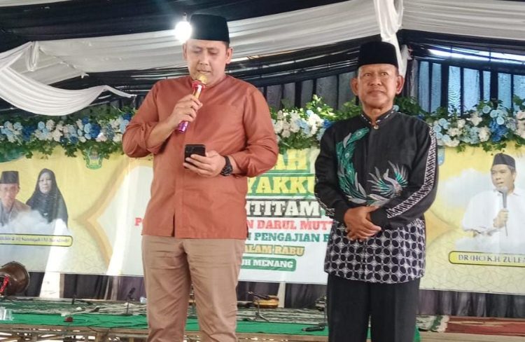 Bupati Syukur dan Wabup Khafidh Motivasi Para Santri. (Foto : ist)