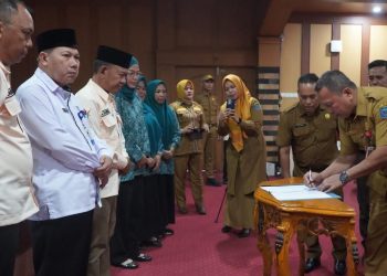 Wabup Khafidh Pimpin Rakor TPPS dan Launching ‘Genting’ Angka Prevalensi Stunting. (Foto : ist)