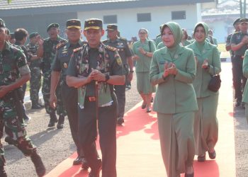 Pangdam Sriwijaya Kunjungi Yonif Raider 142/Ksatria Jaya. (Foto : ist)