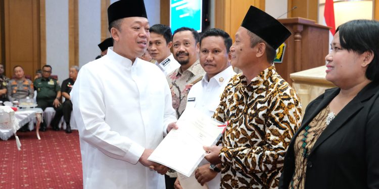 Capai 78,55%, Menteri Nusron Dorong Percepatan Sertipikasi dan Penyelesaian Masalah Pertanahan di Sultra. (Foto : ist)