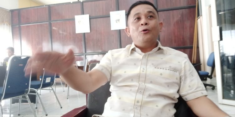Ketum KONI Provinsi Jambi Budi Setiawan. (Foto : Rolan - sinarjambi.com)