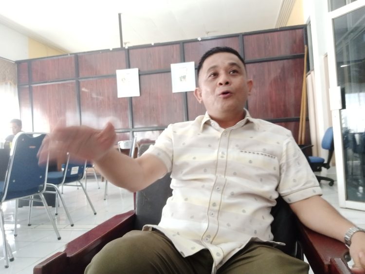 Ketum KONI Provinsi Jambi Budi Setiawan. (Foto : Rolan - sinarjambi.com)