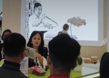 Booth SKK Migas Hadir di IPA Convex 2025. (Foto : ist)