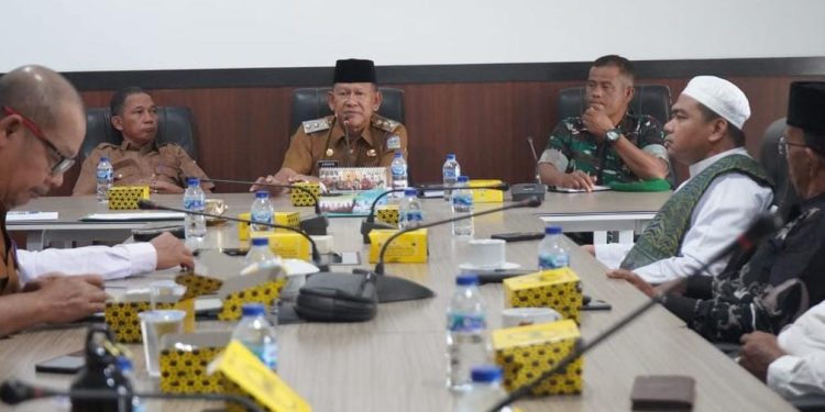 Wabup Khafid Pimpin Rakor Pemberantasan Pekat. (Foto : ist)