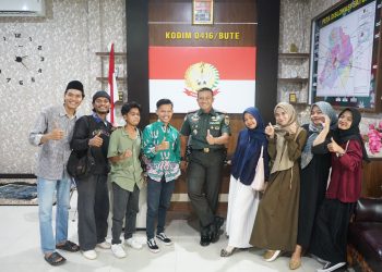 Pesan Dandim Pungky : Jadilah Generasi Muda yang Berperan Bukan Baperan. (Foto : ist)