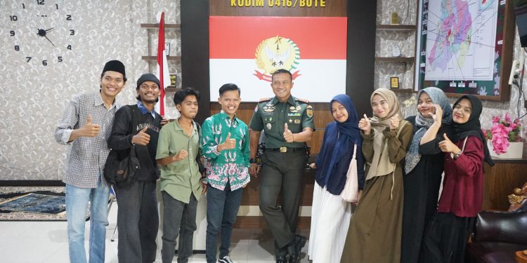 Pesan Dandim Pungky : Jadilah Generasi Muda yang Berperan Bukan Baperan. (Foto : ist)