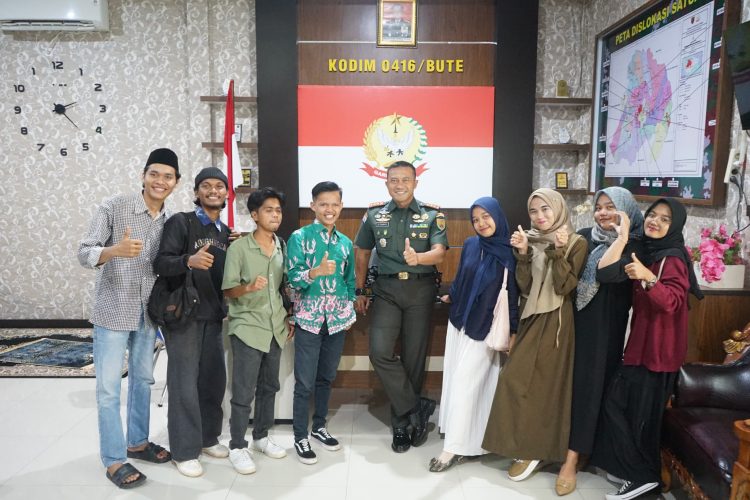 Pesan Dandim Pungky : Jadilah Generasi Muda yang Berperan Bukan Baperan. (Foto : ist)