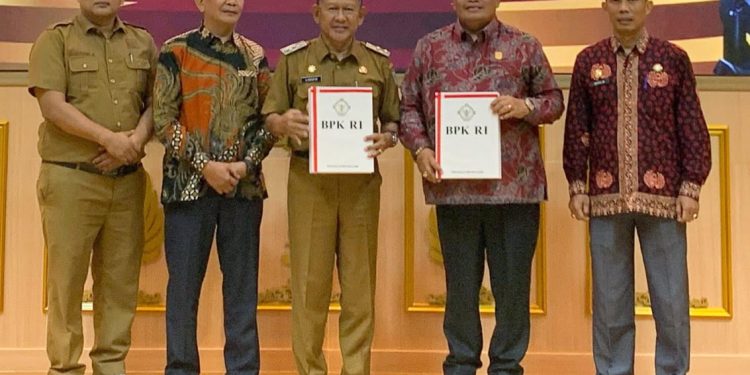 Pemkab Merangin raih WTP dari BPK RI perwakilan Jambi. (Foto : ist)