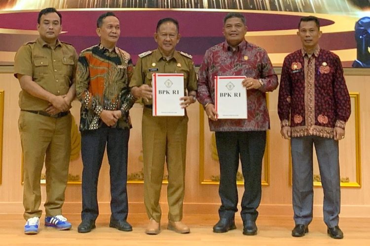 Pemkab Merangin raih WTP dari BPK RI perwakilan Jambi. (Foto : ist)
