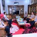 Kapolda Jambi anjangsana ke rumah keluarga mantan Kapolda Jambi (alm) Irjen Pol Mukhlis. (Foto : ist)
