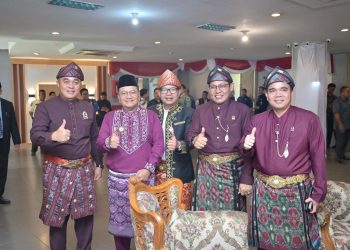Hadiri HUT ke-1342 Tahun Kota Palembang : Wali Kota Maulana, Ketua Komwil II APEKSI Ajak Kota di Sumatera Perkuat Kolaborasi. (Foto : ist)