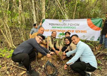 Peringati Hari Lingkungan Hidup Sedunia, PHR Zona 1 Tanam 4.000 Pohon. (Foto : ist)
