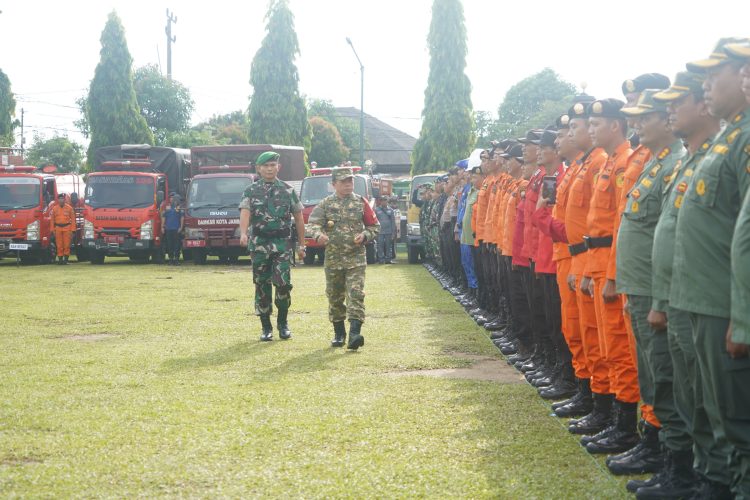 Korem Gapu gelar apel Kesiapsiagaan Karhutla. (Foto : ist)