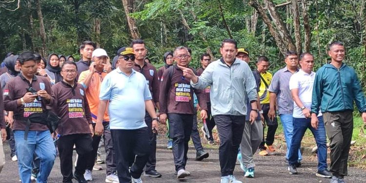 Syukur sebut hari ini hari kebangkitan wisata Merangin. (Foto : ist)