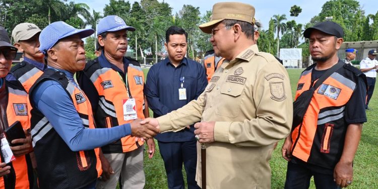 Pemkot Jambi Perkuat Digitalisasi Pelayanan Publik dengan Sistem Pembayaran Parkir Non Tunai Berbasis QRIS. (Foto : ist)