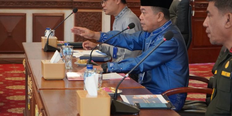 Buka Rakor Ekspor, Gubernur Al Haris Komitmen Dorong Peningkatan Kinerja Ekspor Provinsi Jambi. (Foto : ist)