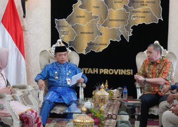 Audensi dengan BRIN, Gubernur Al Haris Bahas Penguatan Peran BRIDA. (Foto : ist)