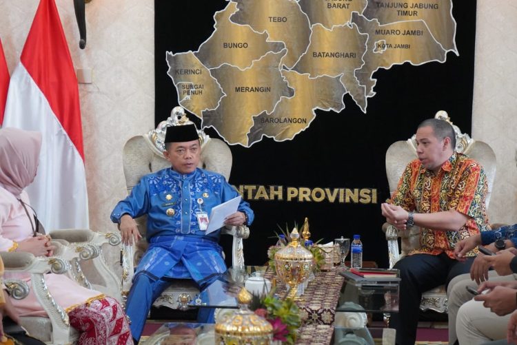 Audensi dengan BRIN, Gubernur Al Haris Bahas Penguatan Peran BRIDA. (Foto : ist)