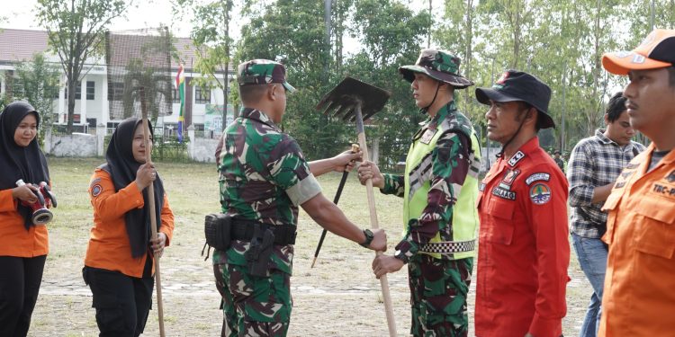 Dandim Bute :  Penanggulangan Karhutla Butuh Kolaborasi Lintas Sektor dan Kesadaran Warga. (Foto : ist)