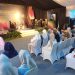 Dian Pelangi saat tampil di talk show. (Foto : Rolan - sinarjambi.com)