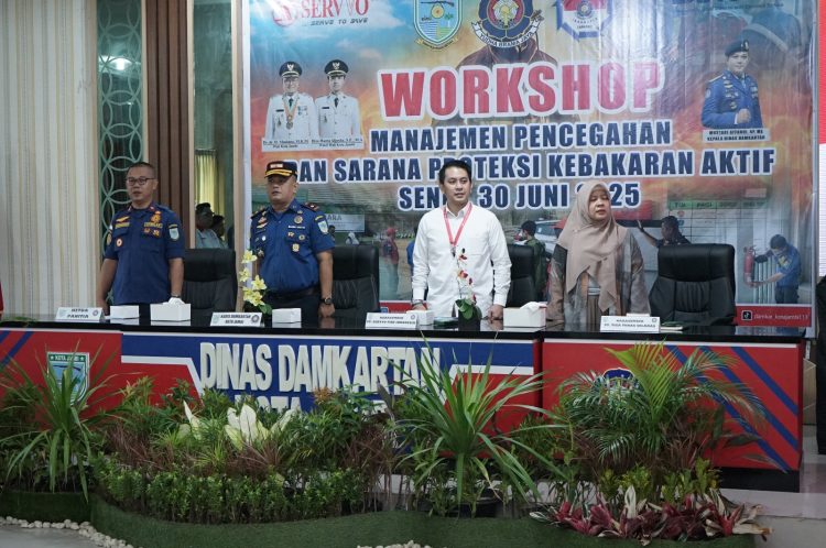 Dinas Damkartan Kota Jambi gelar workshop. (Foto : ist)